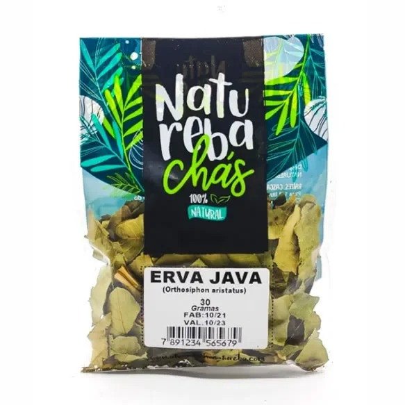 Chá natureba de erva java 30g