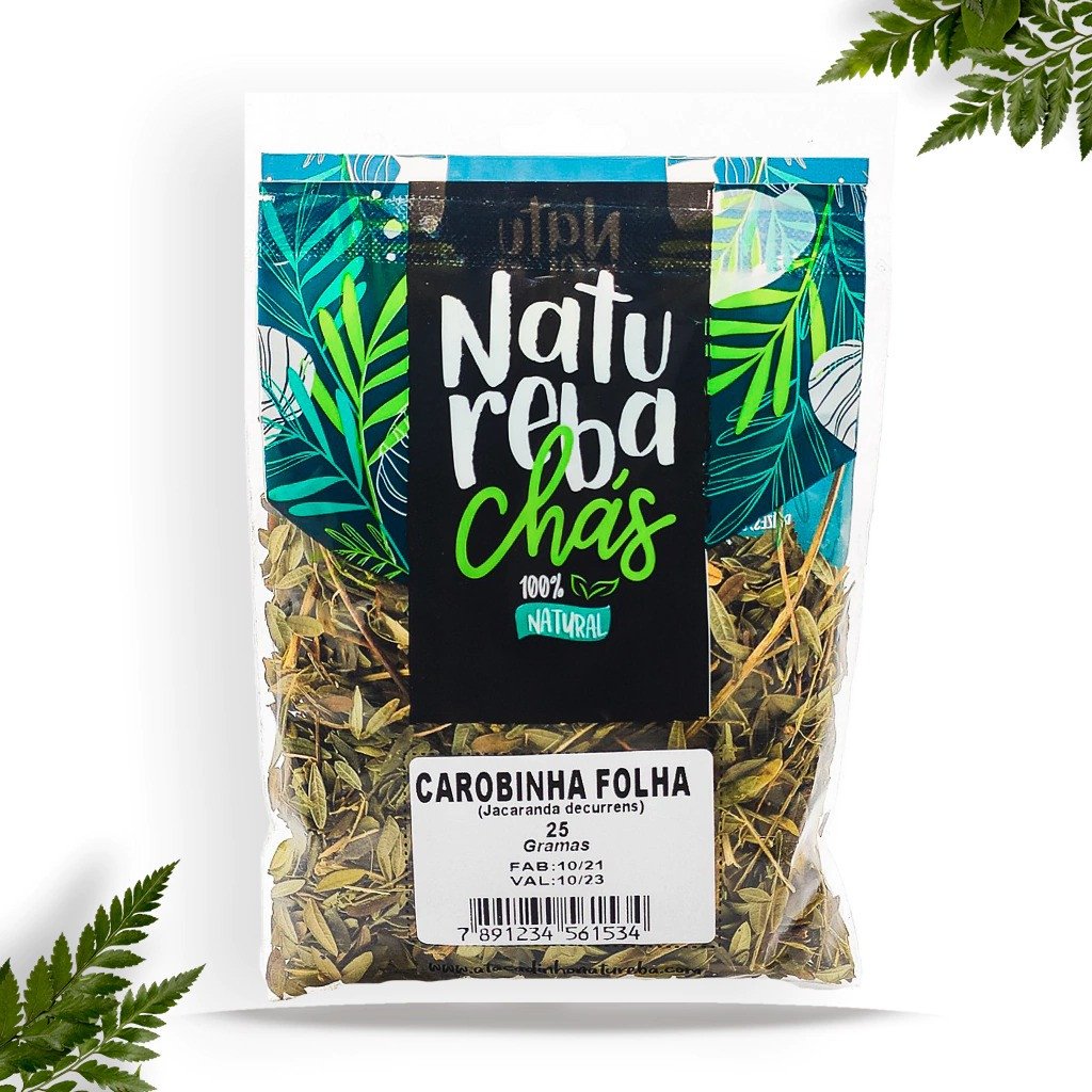 Chá natureba de Carobinha folha 25g
