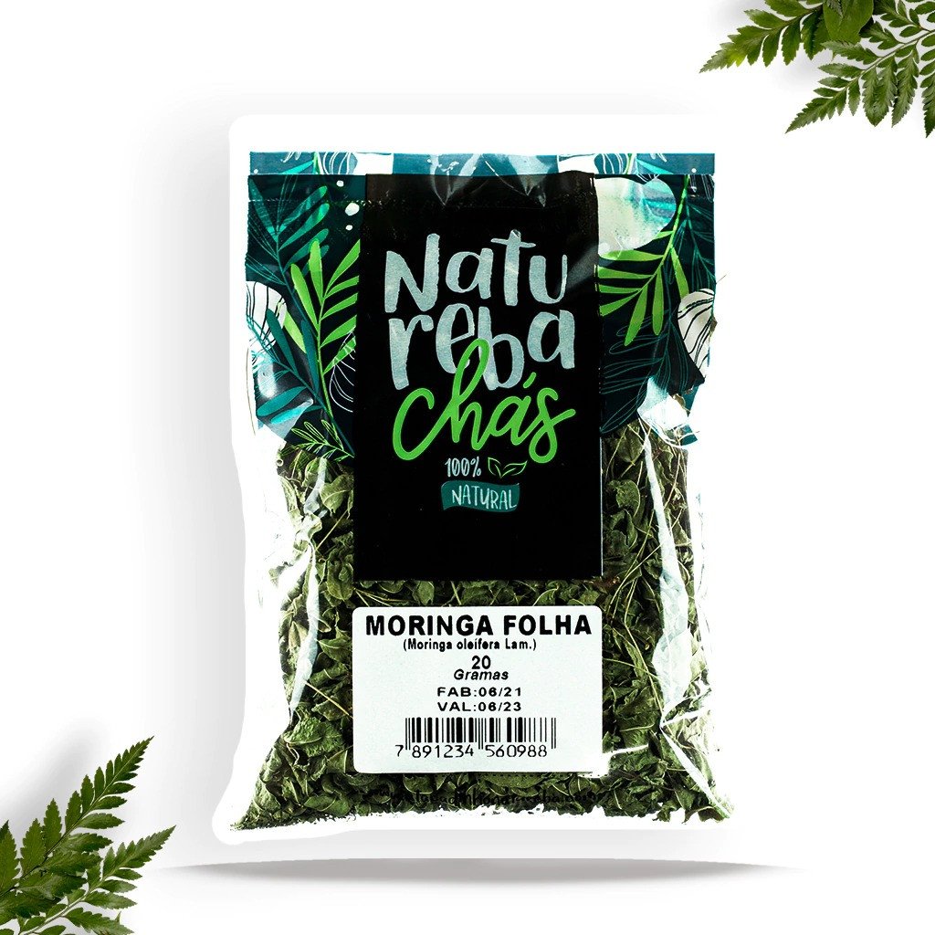 Chá natureba de moringa folha 20g