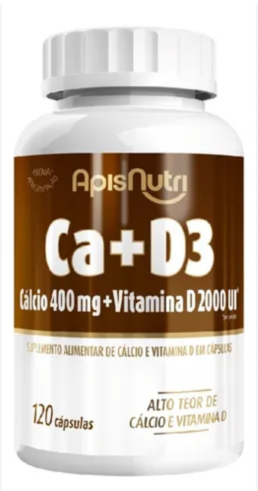 Ca+D3 APIS NUTRI 120 caps