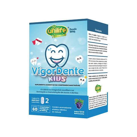 Vigor dente kids UNILIFE 60 caps