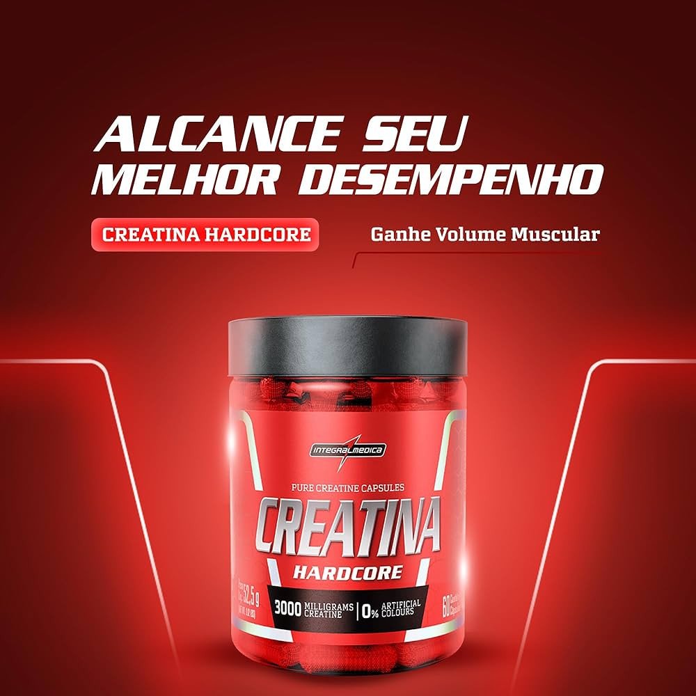 CREATINA INTEGRAL MÉDICA 60 caps