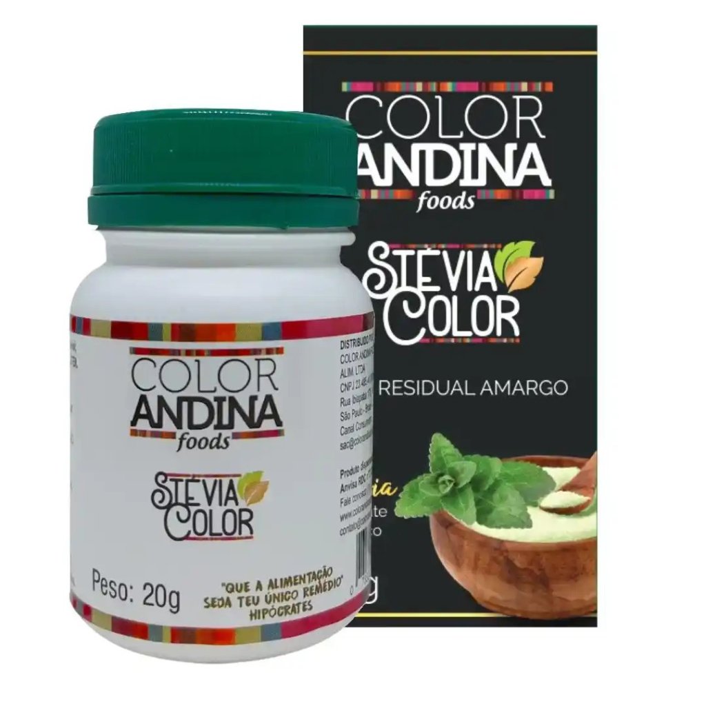 Adoçante STEVIA COLOR ANDINA 