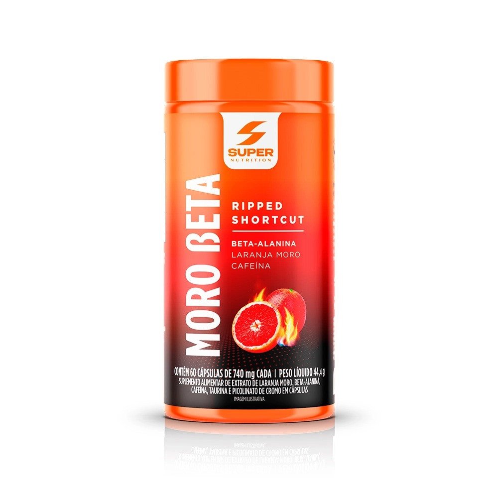 Moro beta  laranja moro SUPER NUTRITION 60 caps 