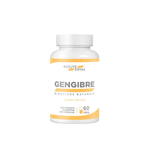 Gengibre Biolive ervas 60 capdls