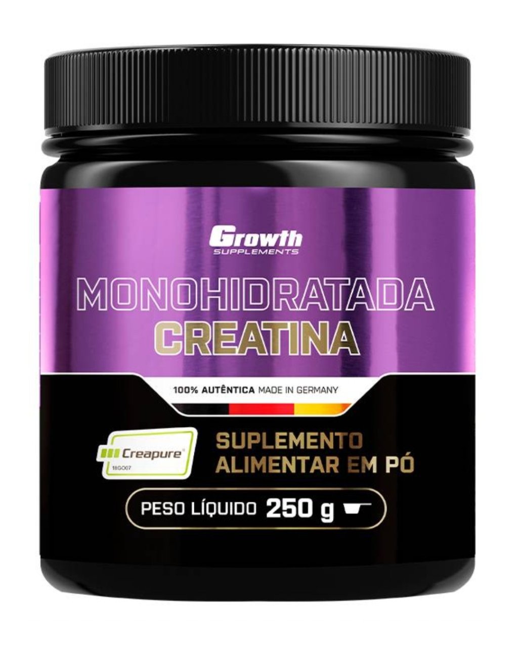 Creatina monohidratada GROWTH CREAPURE  250g