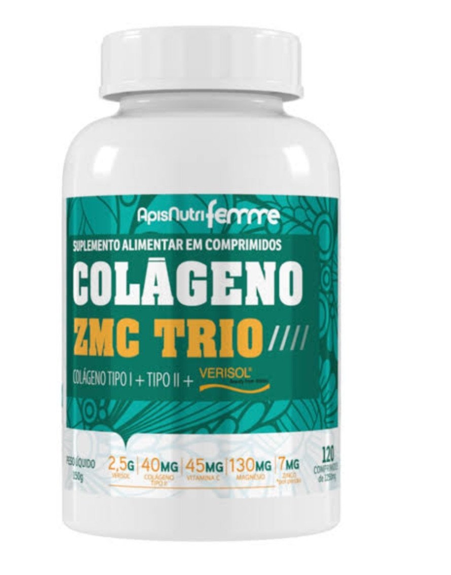 Colágeno ZMC TRIO APIS NUTRI 120 caps