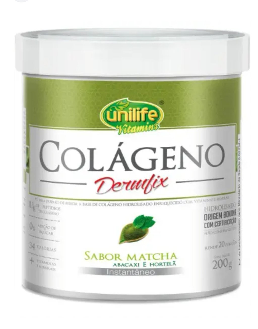 Colágeno derufix UNILIFE 200g