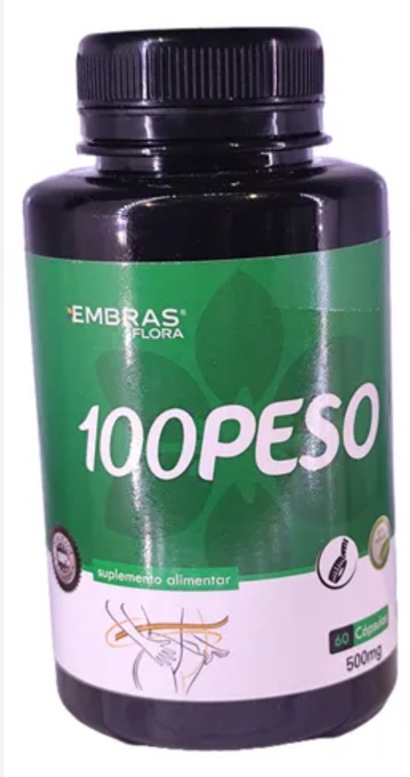 100 peso Embras 60 caps