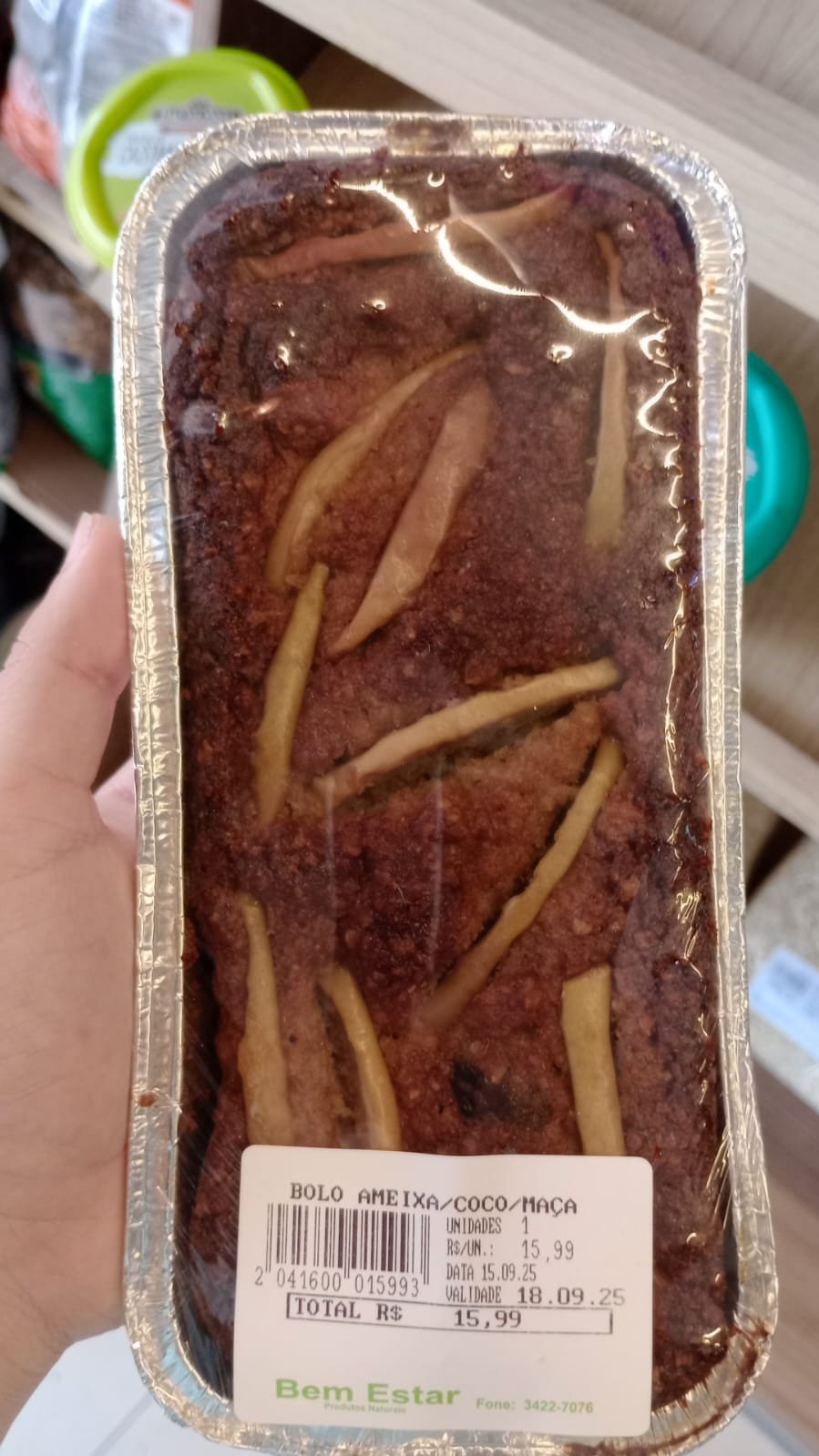 Bolo integral 