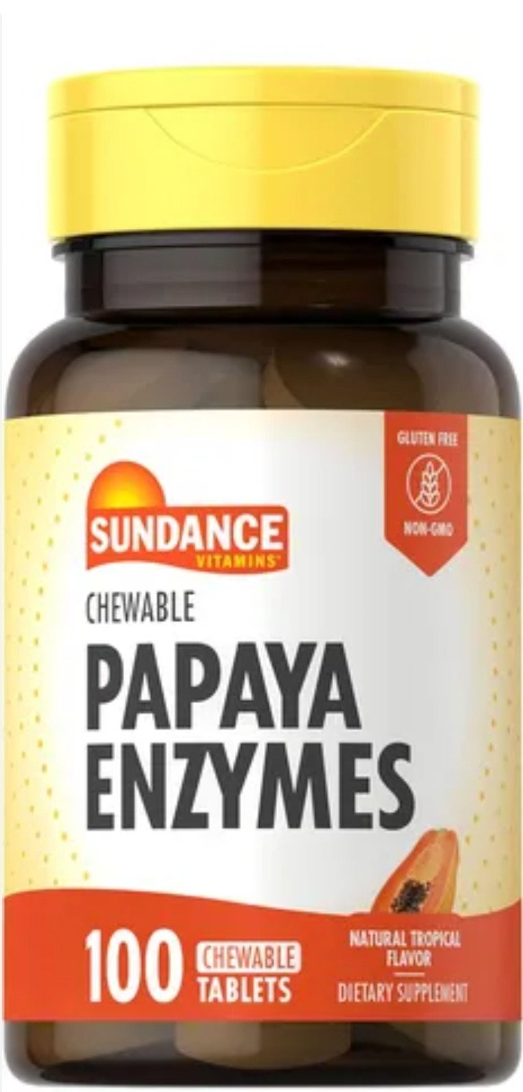 Papaya enzymes SUNDANCE 100 TABLETES