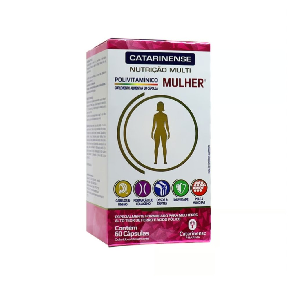 Polivitaminico mulher CATARINENSE 60 caps