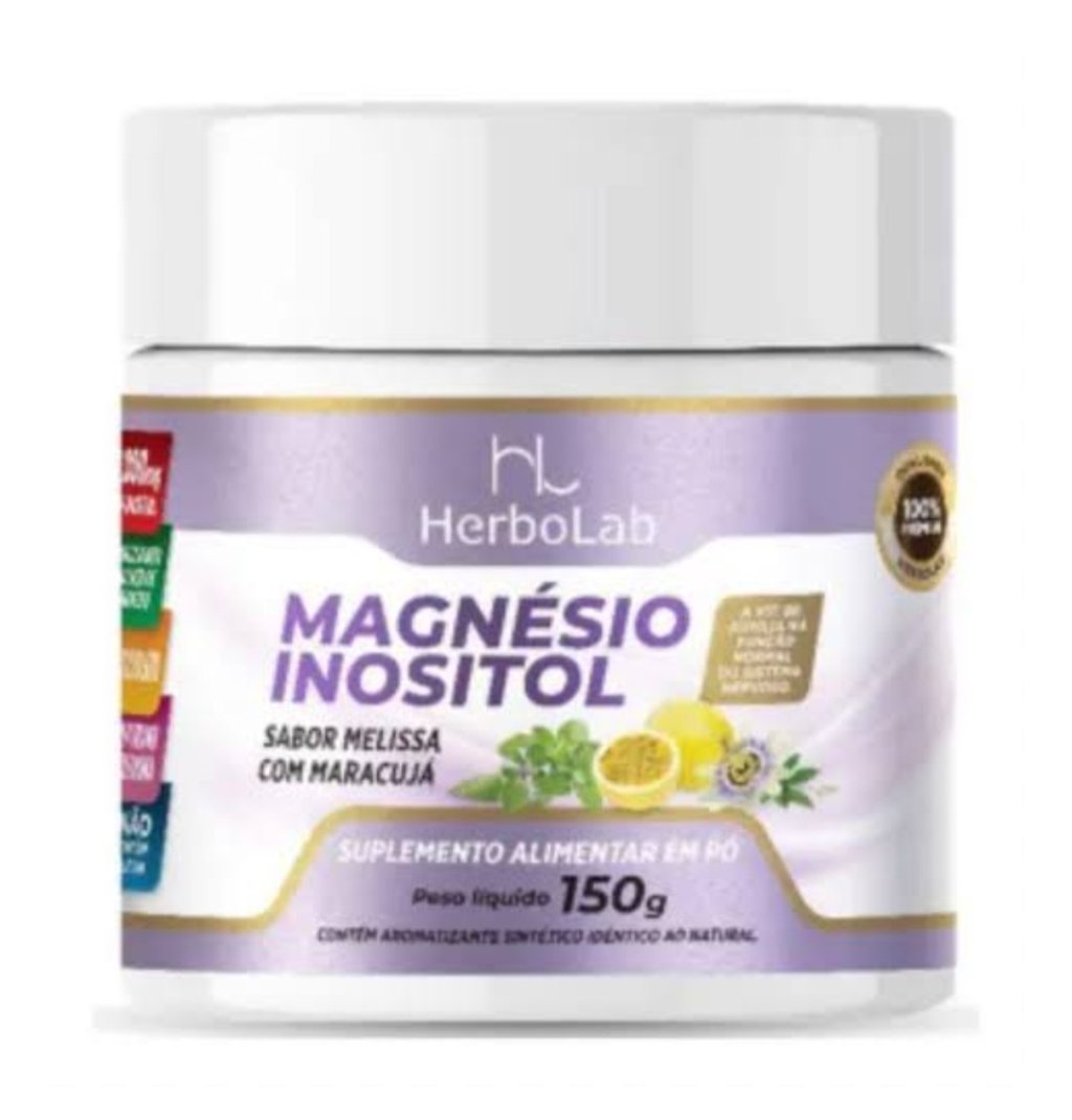 Magnésio inositol HERBOLAB 150g