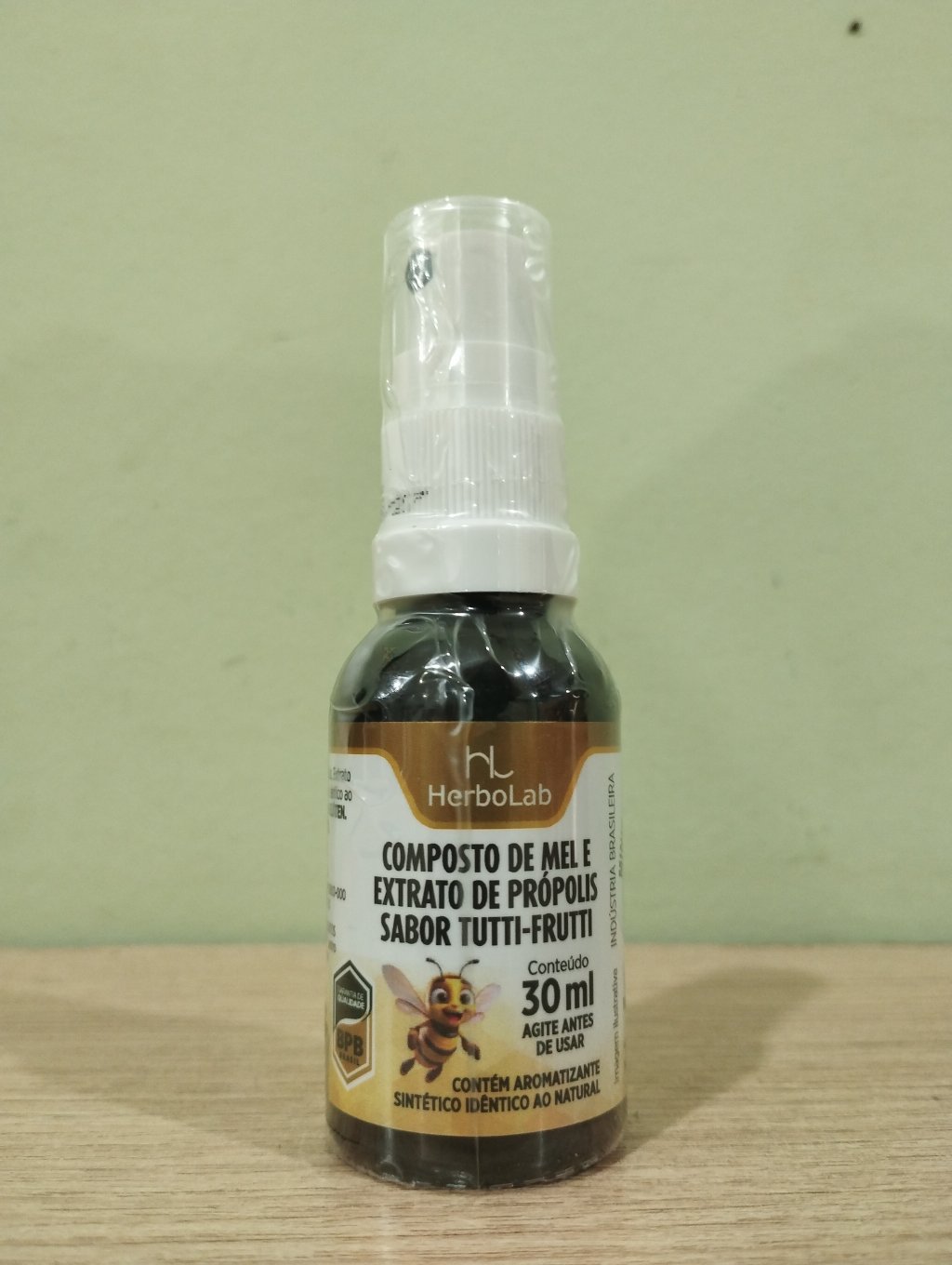 Extrato de própolis e de mel HERBOLAB 30ml