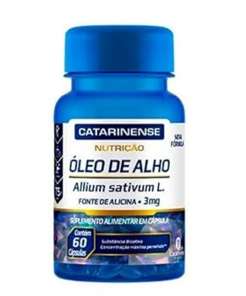 Óleo de alho CATARINENSE 60 caps