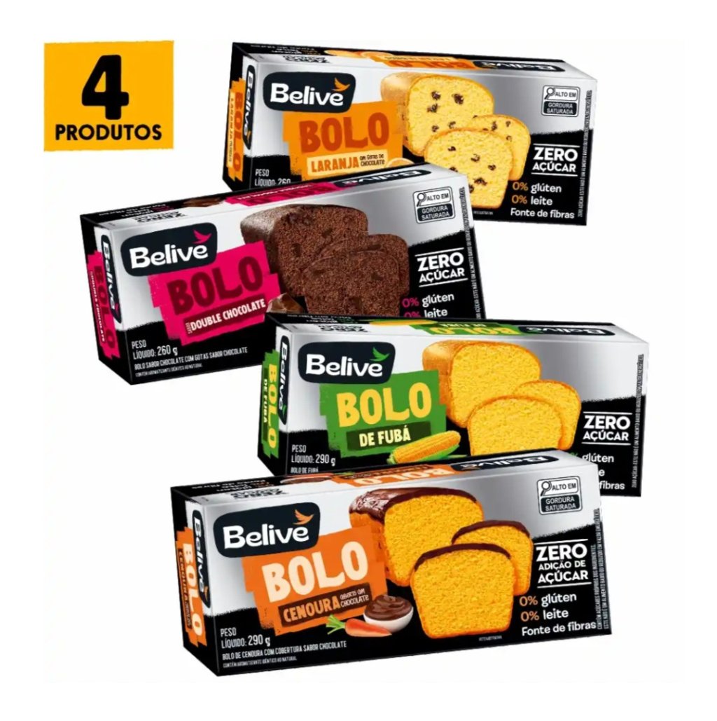 Bolo BELIVE 290g