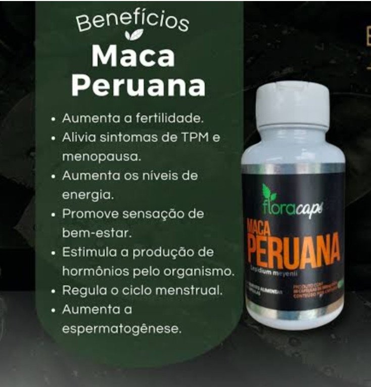 Maca Peruana FLORA CAPS 60 caps