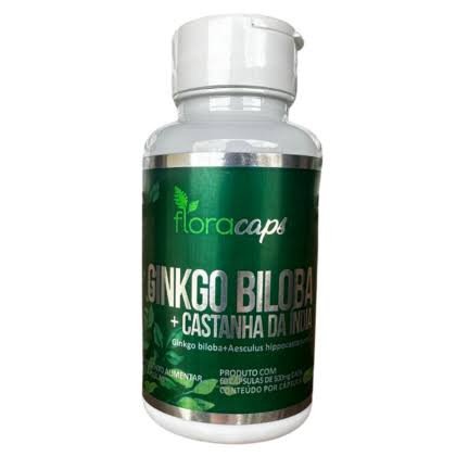 Ginkgo Biloba + castanha da Índia FLORA CAPS
