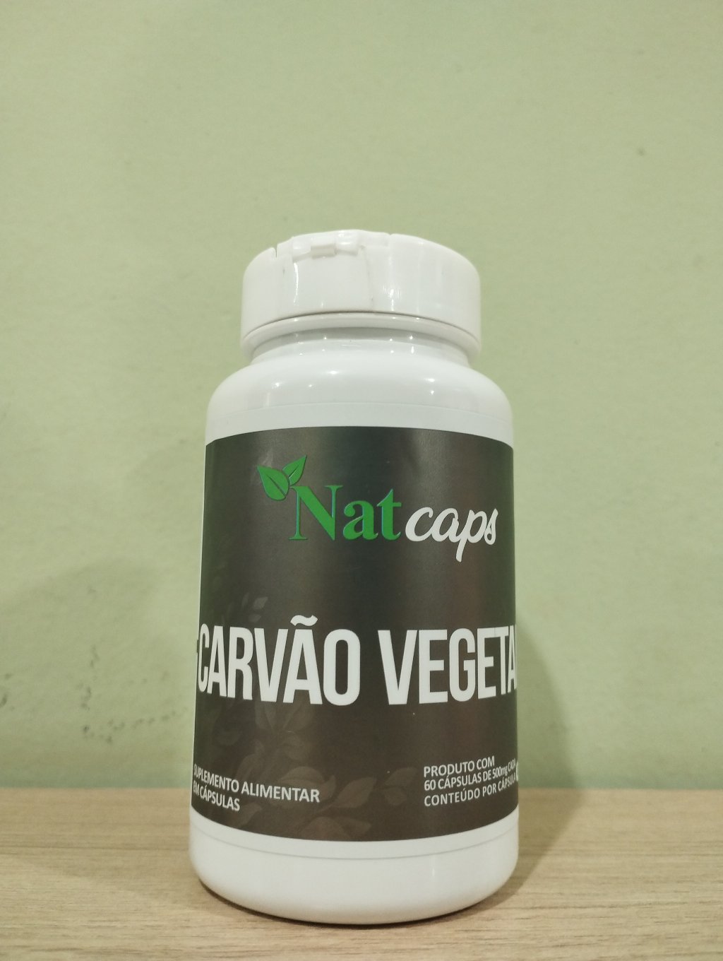 Carvão vegetal NAT CAPS 