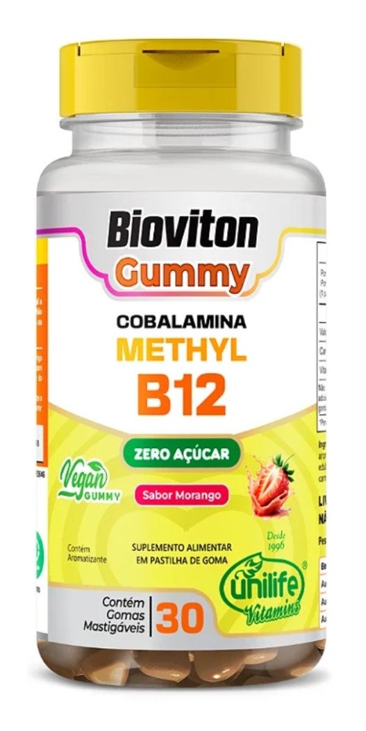 Bioviton Gummy methyl B12 UNILIFE 30 gomas