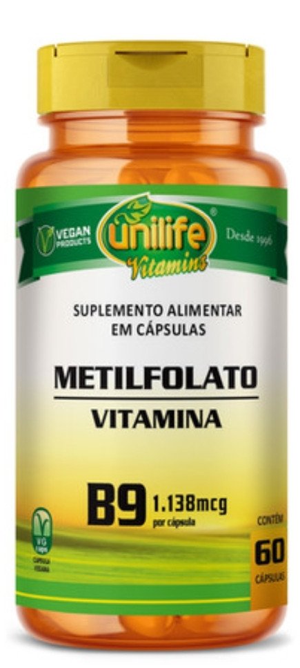 Metilfolato B9 UNILIFE 60 caps
