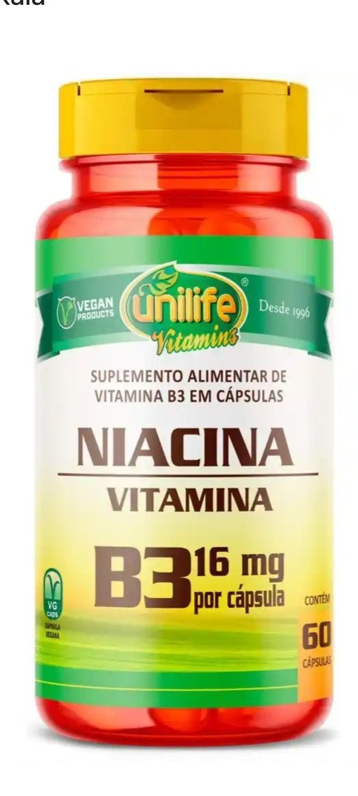Niacina B3 UNILIFE 60 caps