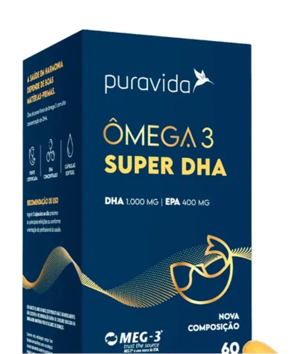 Ômega 3 PURAVIDA 120 caps