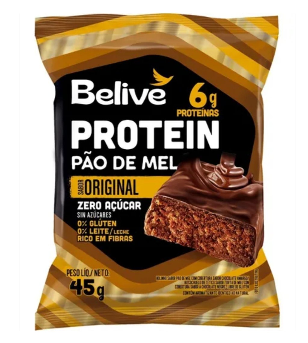 Pão de mel Belive 45g 