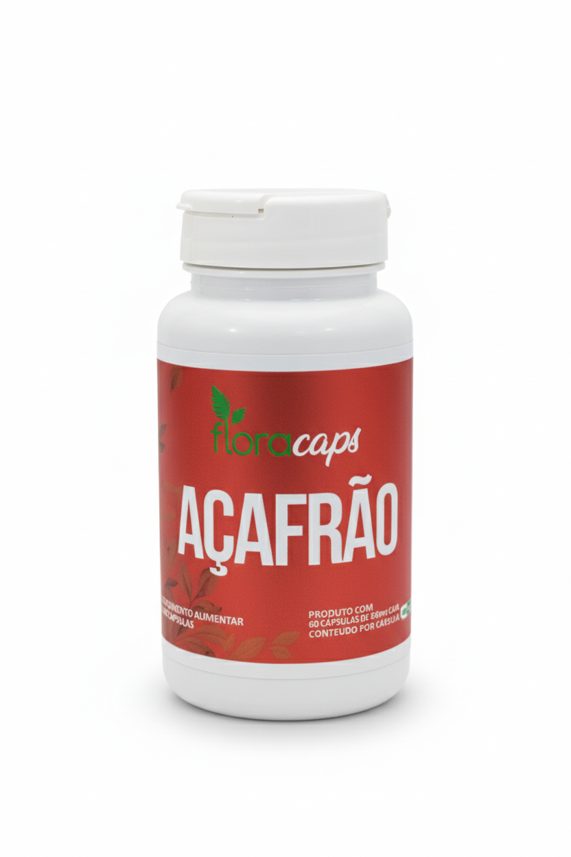 Açafrão FLORA CAPS 60 caps