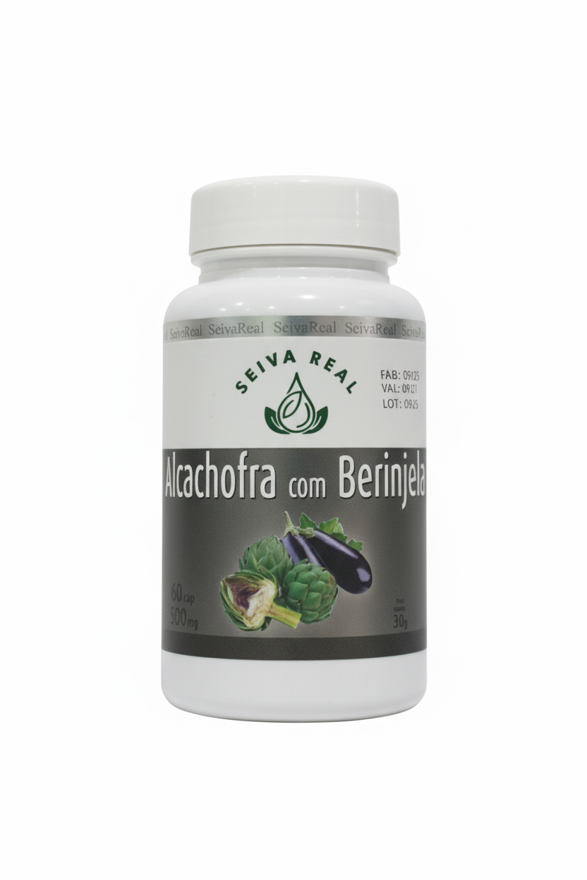 Alcachofra com berinjela SEIVA REAL 60 caps