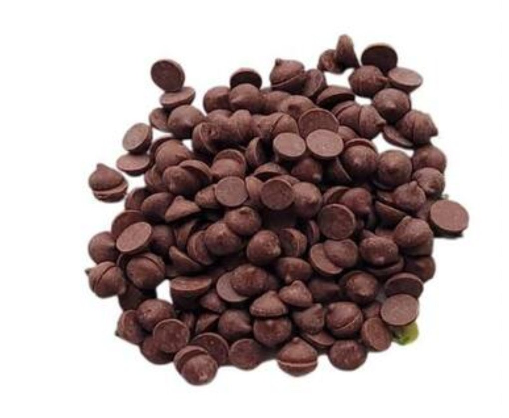 Gotas de chocolate 50% sem açúcar 