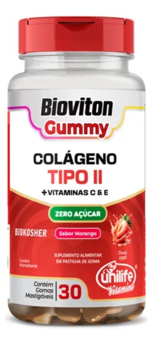 Bioviton Gummy colágeno tipo || UNILIFE 30 gomas