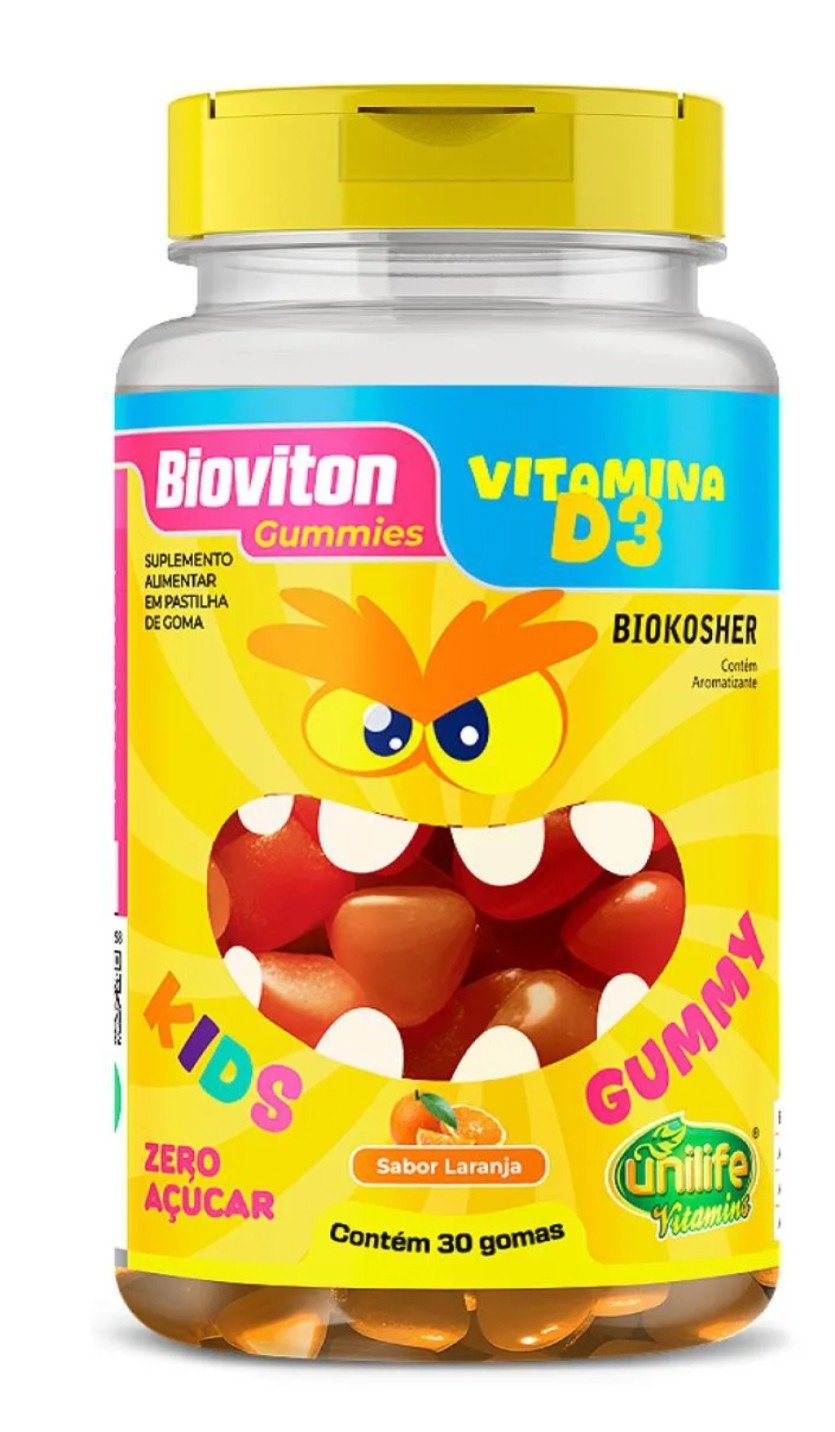 Bioviton gummies vitamina D3 UNILIFE 30 gomas