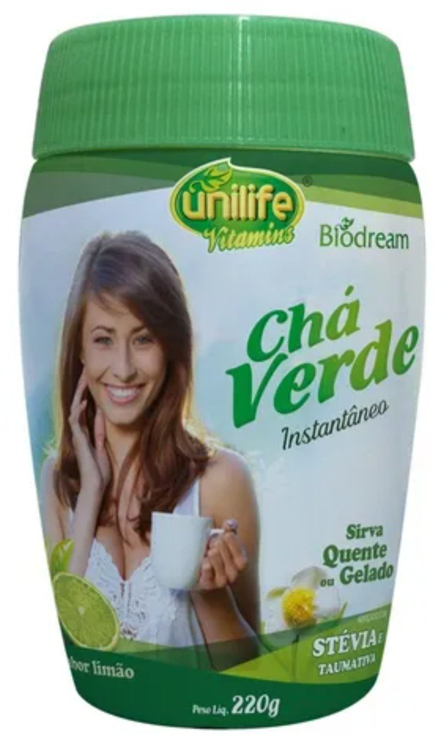Chá verde UNILIFE 220g