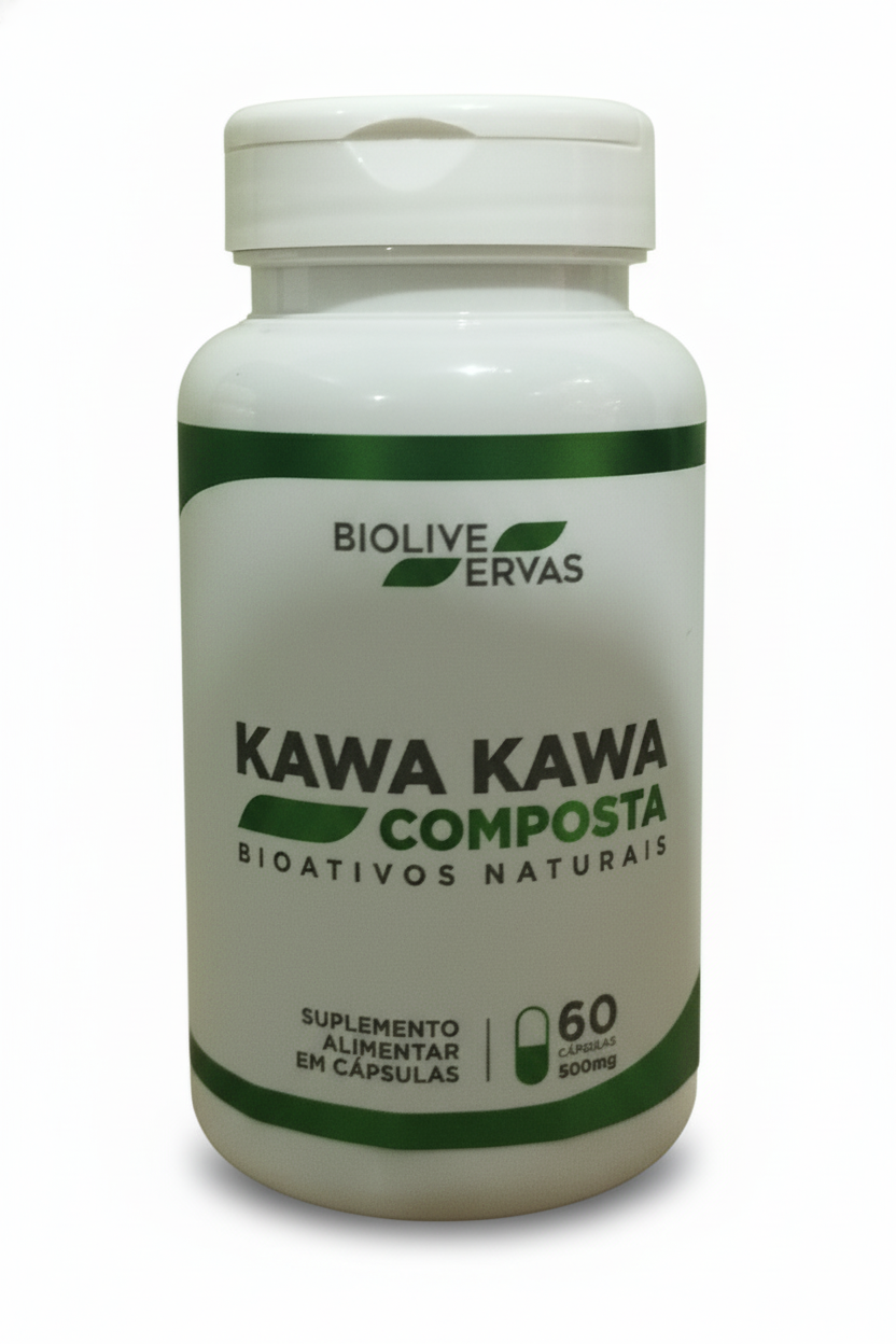 Kawa kawa composta BIO LIVE ERVAS 60 caps