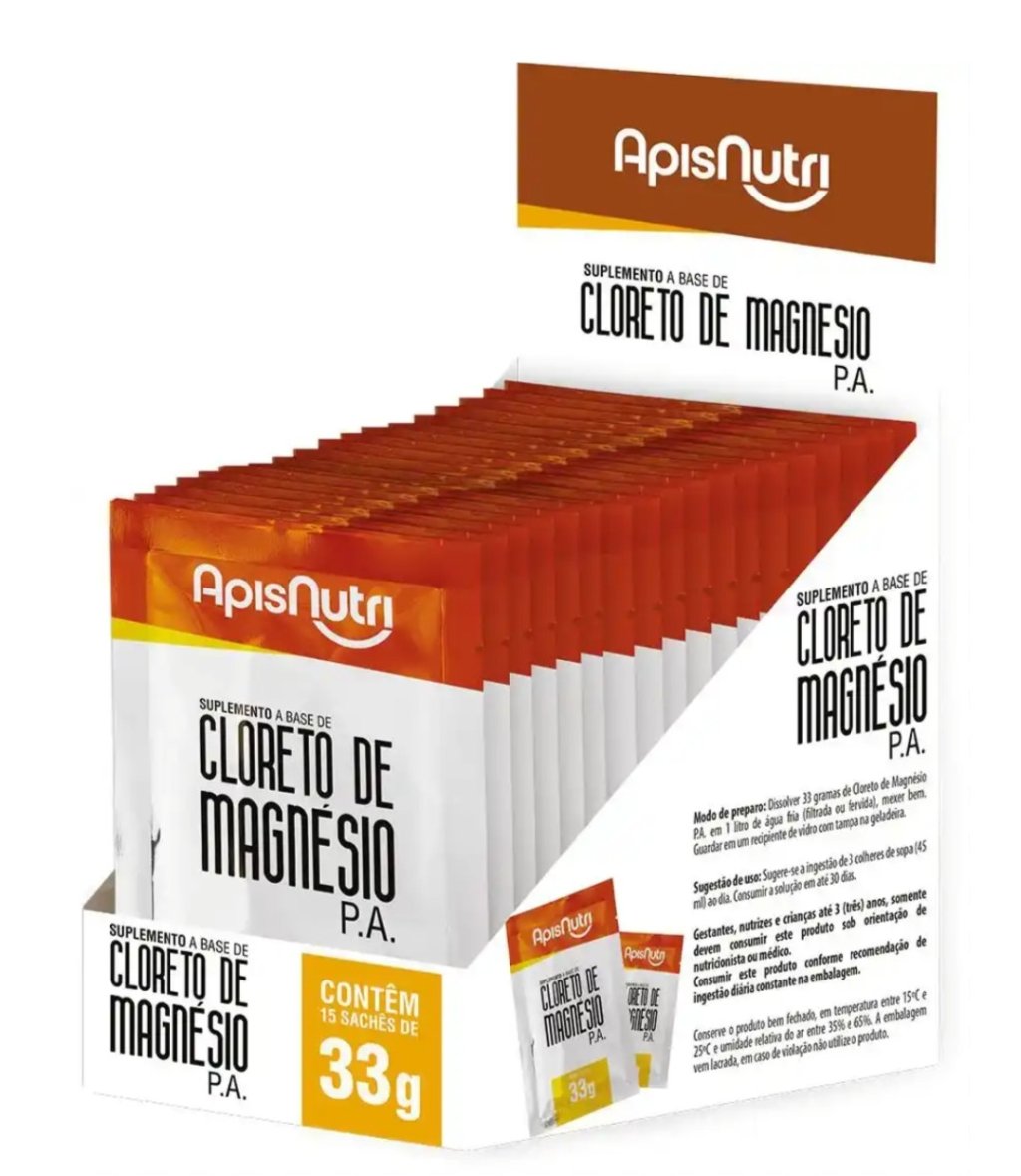 Cloreto de Magnésio P.A. Apisnutri 33g