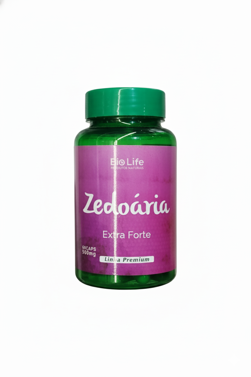 Bio life zedoária 60 capsulas