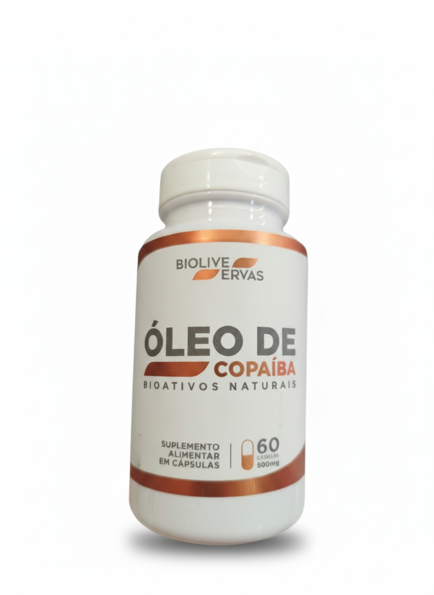 ÓLEO DE COPAÍBA BIOLIFE - 60 cáps.