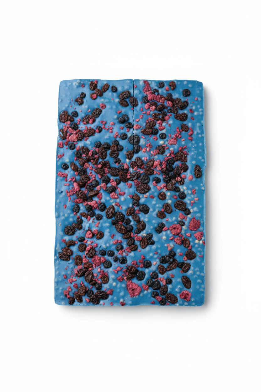 Quebra-quebra spirulina blueberry action vegano (zero açúcar,lactose,soja e glúten)