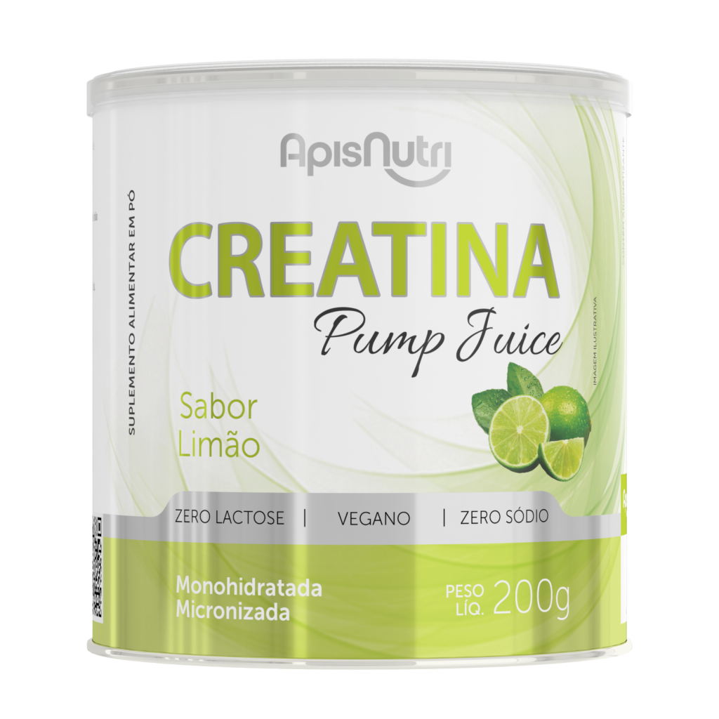 Creatina APIS NUTRI 200g sabor limão 