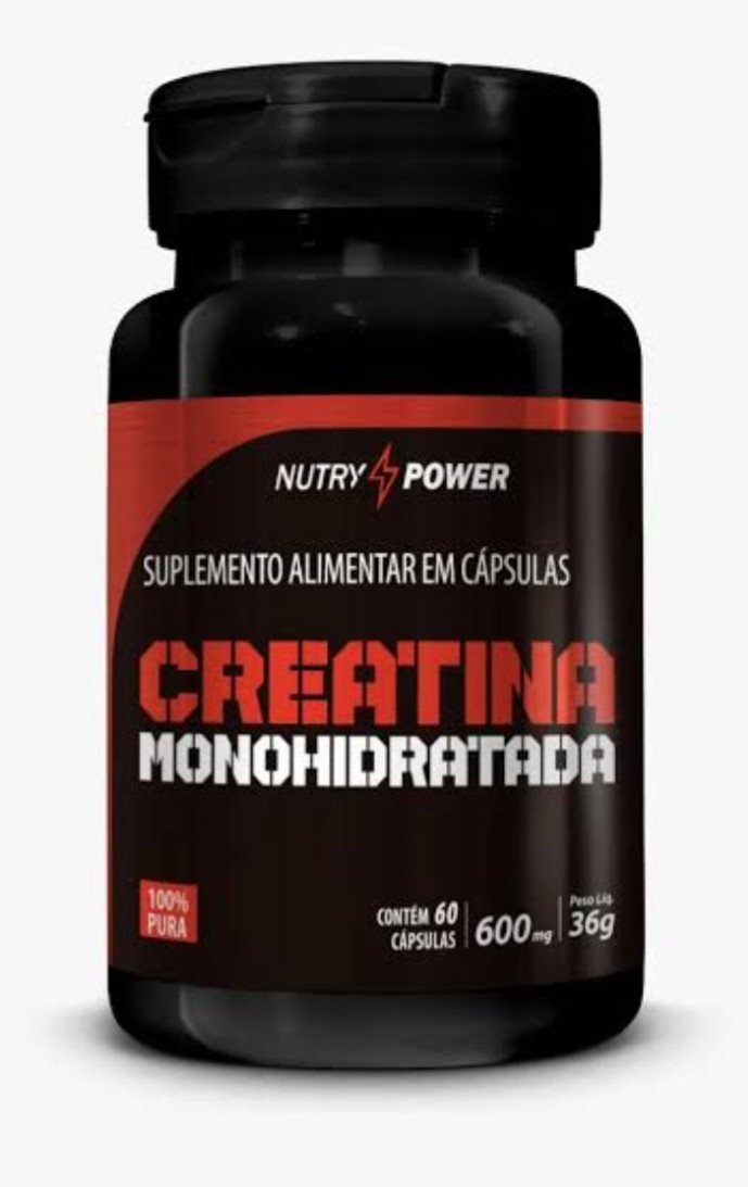 Creatina monohidratada NUTRY POWER 60 caps
