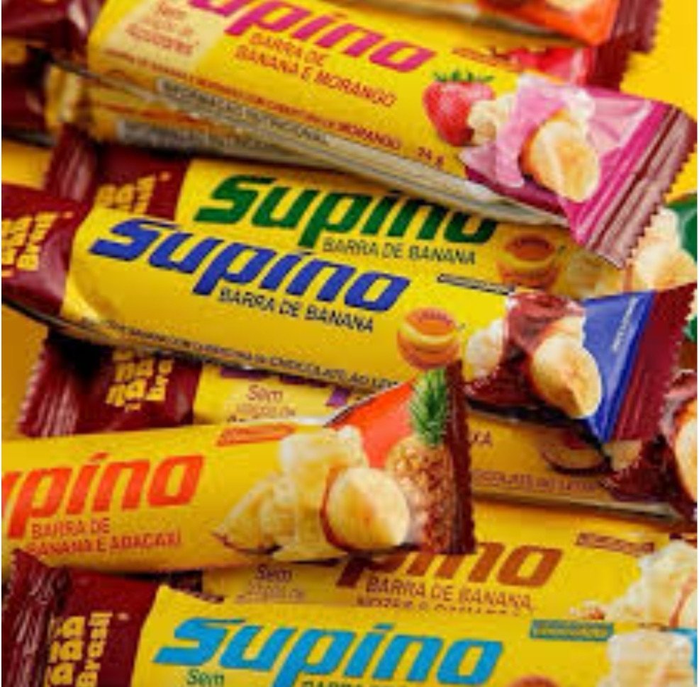 Barras de banana SUPINO BANANA BRASIL 24g