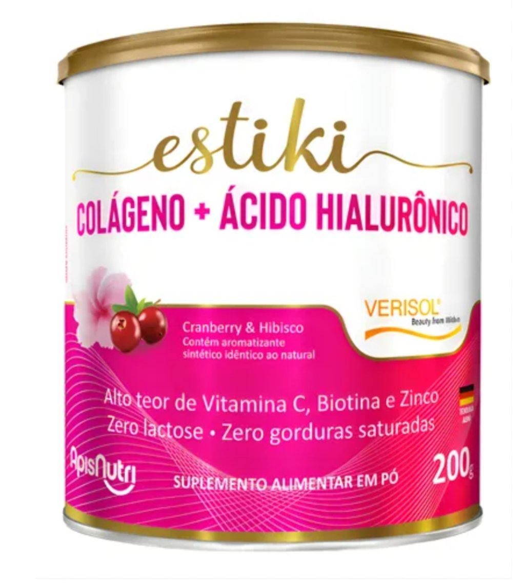 Estiki colágeno + ácido hialurônico APIS NUTRI 200g