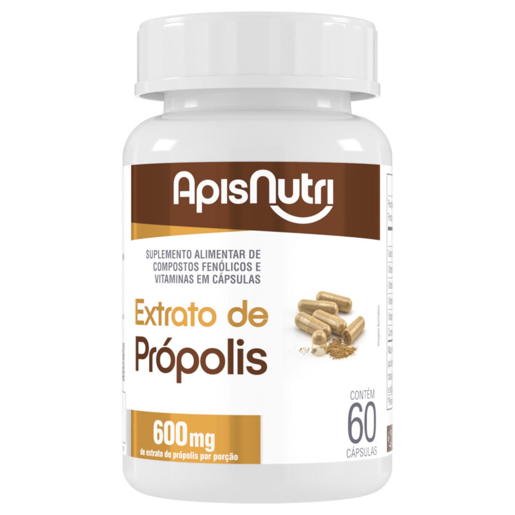 Extrato de própolis APIS NUTRI 60 caps