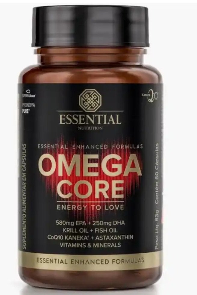 Ômega core ESSENTIAL NUTRITION 60 caps