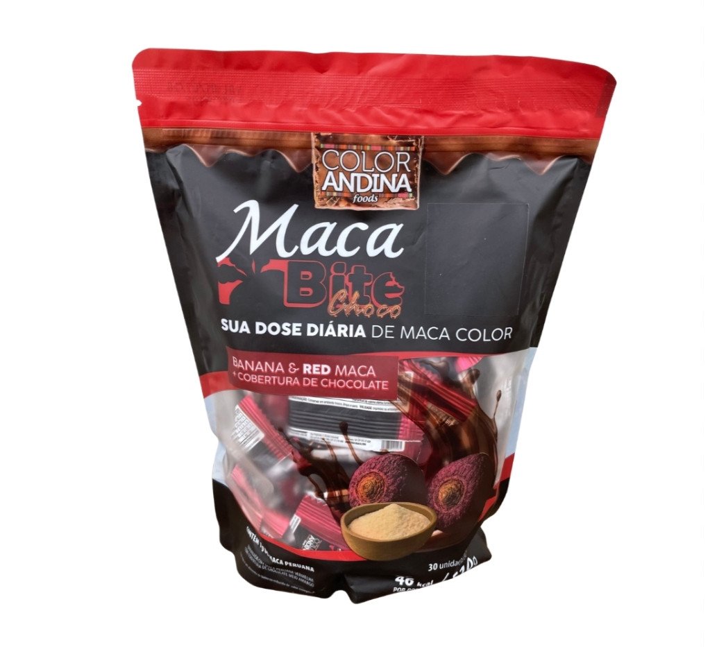 Maca Bite COLOR ANDINA BANANA E CANELA + MACA PERUANA RED 450g