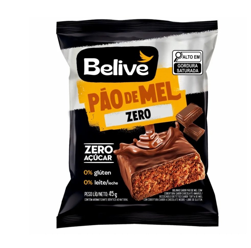 Pão de mel Zero Belive 45g 