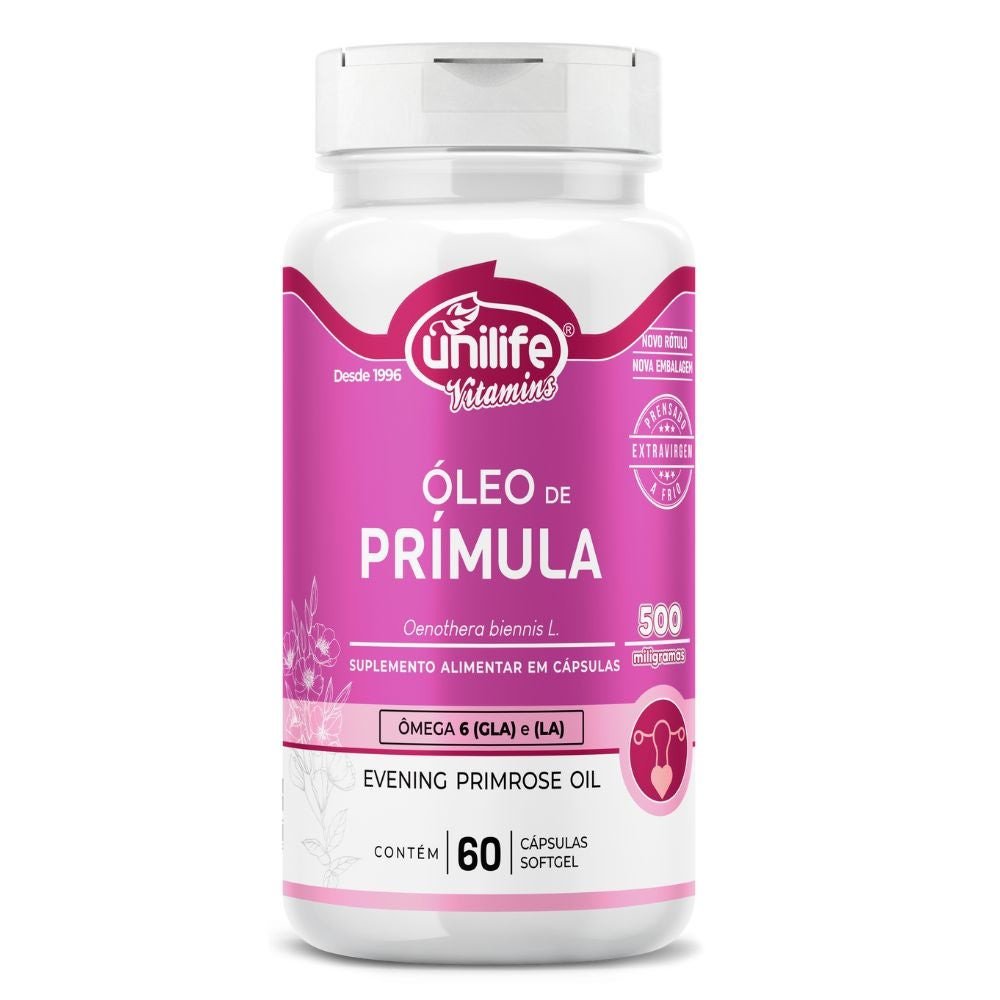 Óleo de prímula  UNILIFE 60 caps 