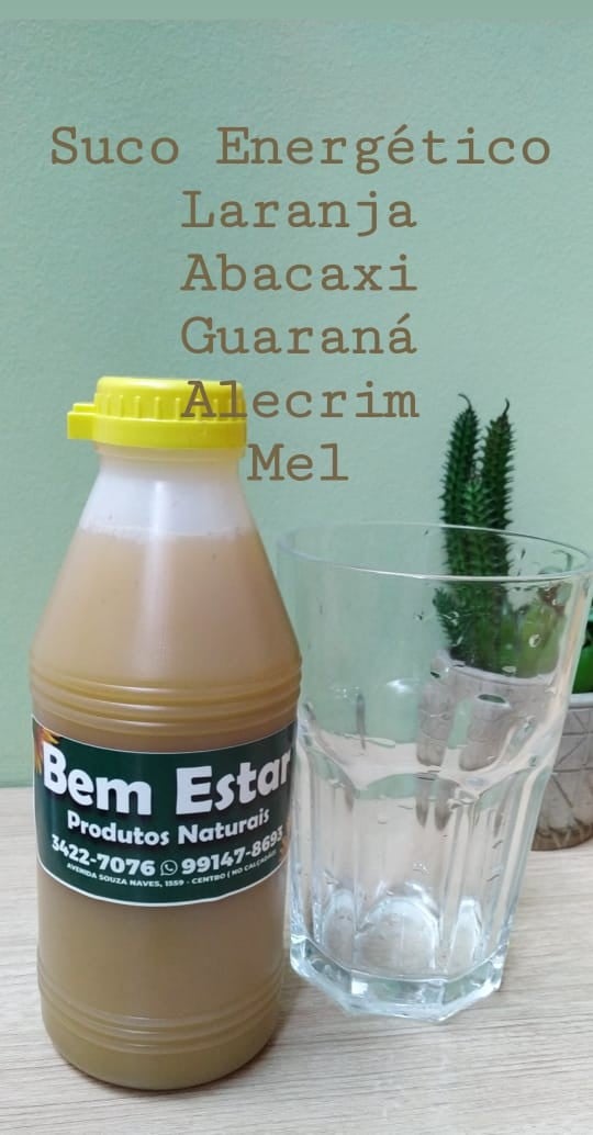 SUCO ESPECIAL ENERGÉTICO