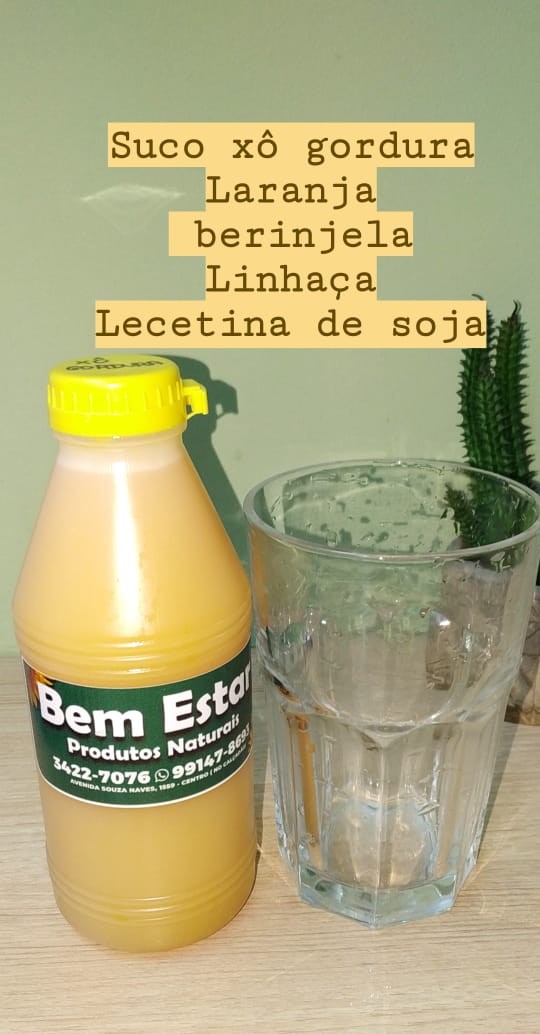 SUCO ESPECIAL XÔ GORDURA NO FÍGADO